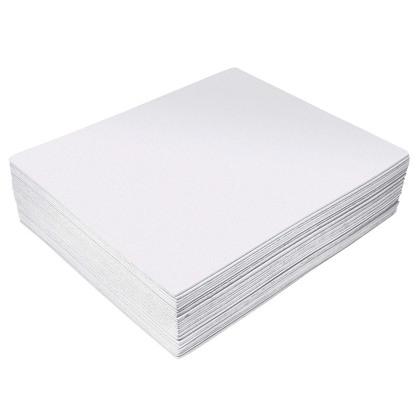 Better Office Products EVA Foam Sheets, 9 x 12 Inch, 2mm Thick, White Color, for Arts and Crafts, 30 Bulk Sheets, 30PK 01219
